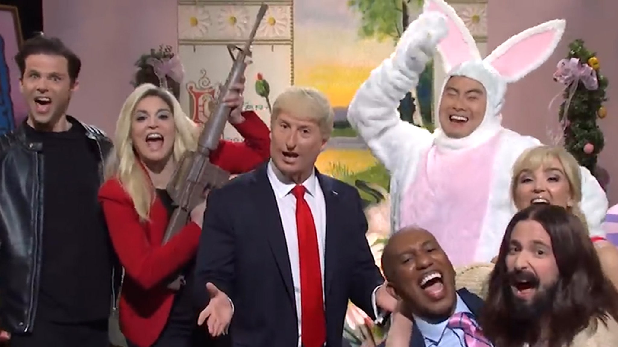 'SNL' Easter Bunny Skit Features Fauci, Britney, Trump, Leto Wixtainment