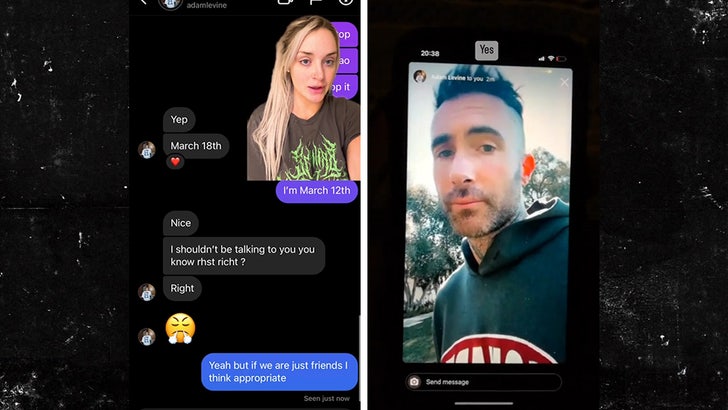 Adam Levine Kadınlara Fazladan Flört Mesajı Göndermekle Suçlandı