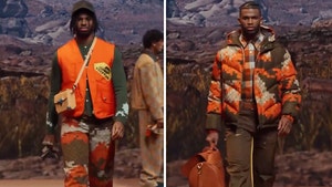 Deion Sanders' Sons, Shedeur & Shilo, Walk In Louis Vuitton Fashion Show