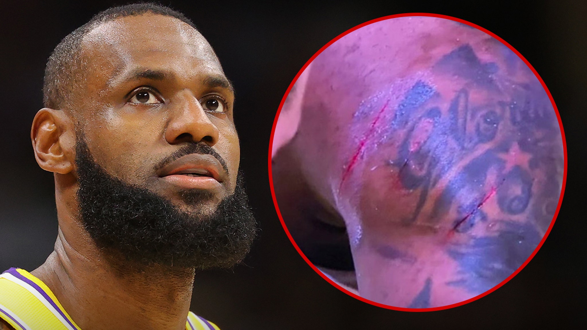 LeBron James Complains About Referees After Bloody Scratch I Give Up Man 