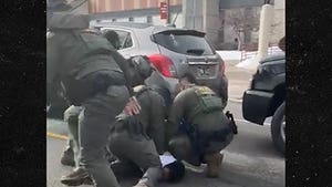 ICE Agent Knees Man In Face