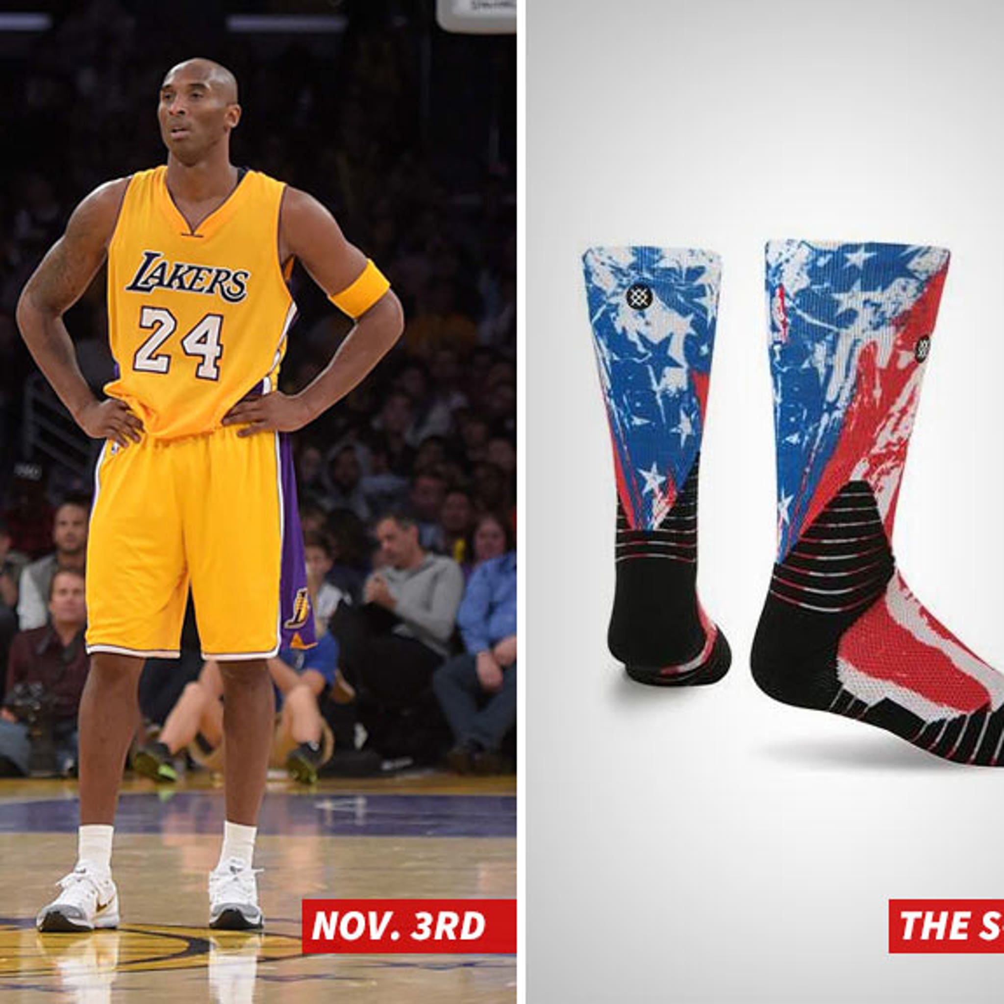 NBA elite socks real vs fake : r/KobeReps