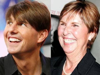 Katie Holmes' husband and mom