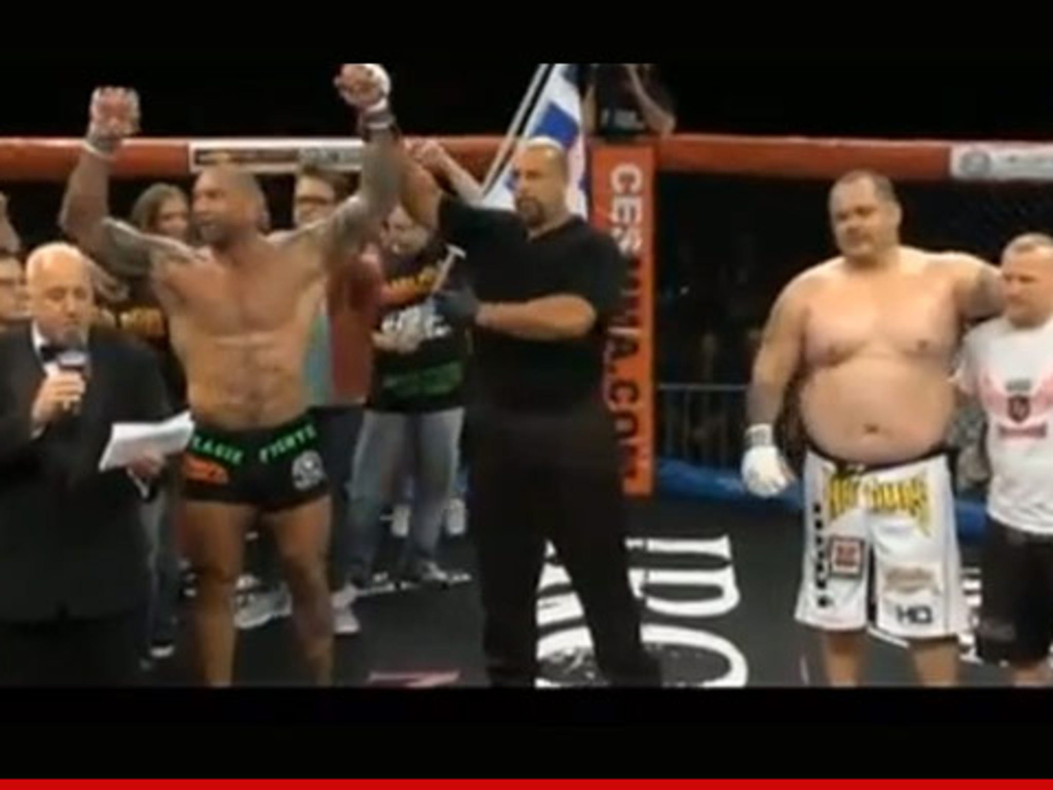 Batista Gana En Su Debut En MMA