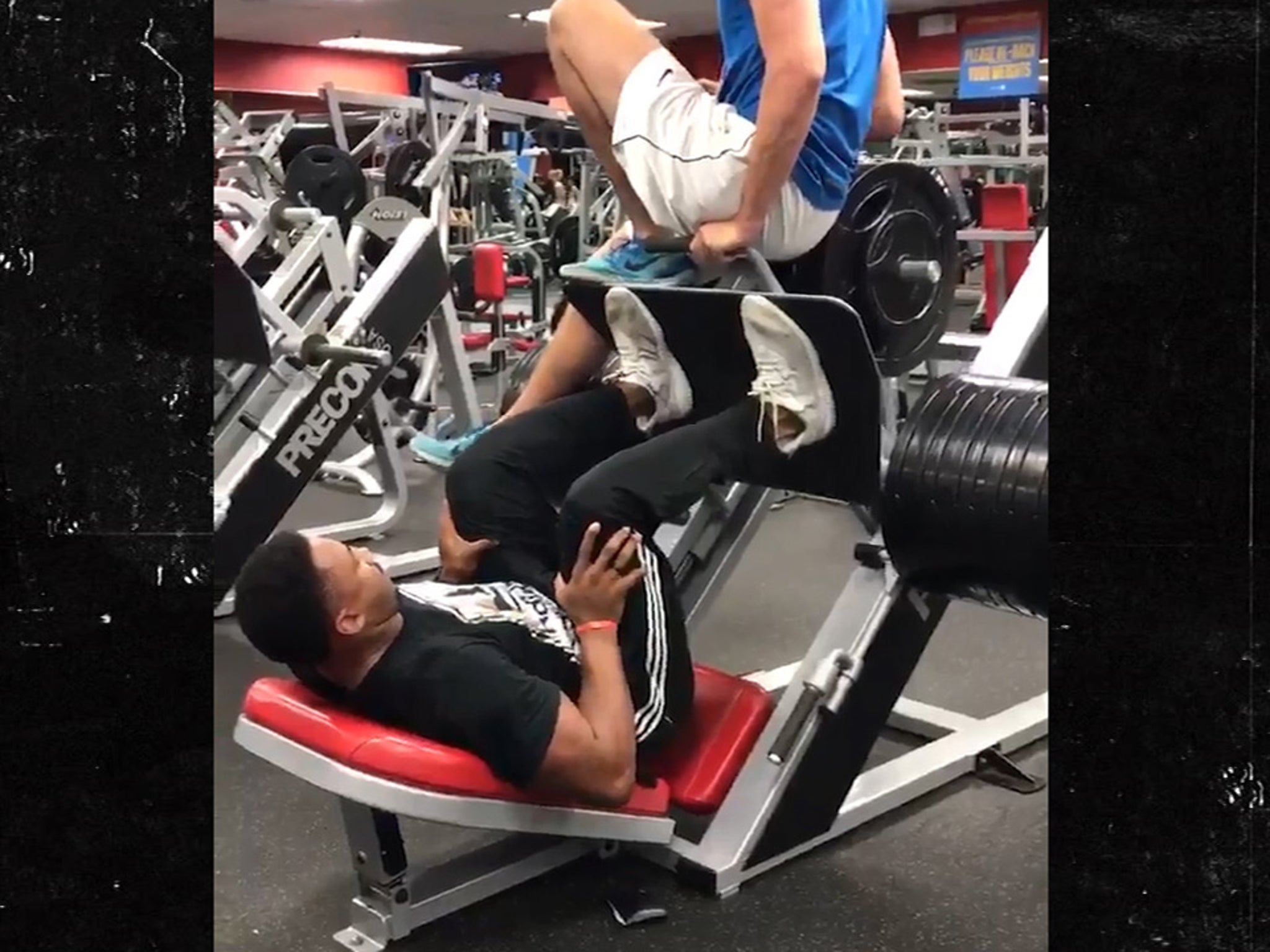 Myles Garrett Leg Presses Grown Man Shows Browns Fans What s Up