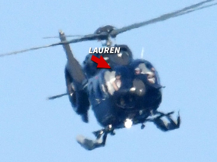 helicóptero lauren sanchez