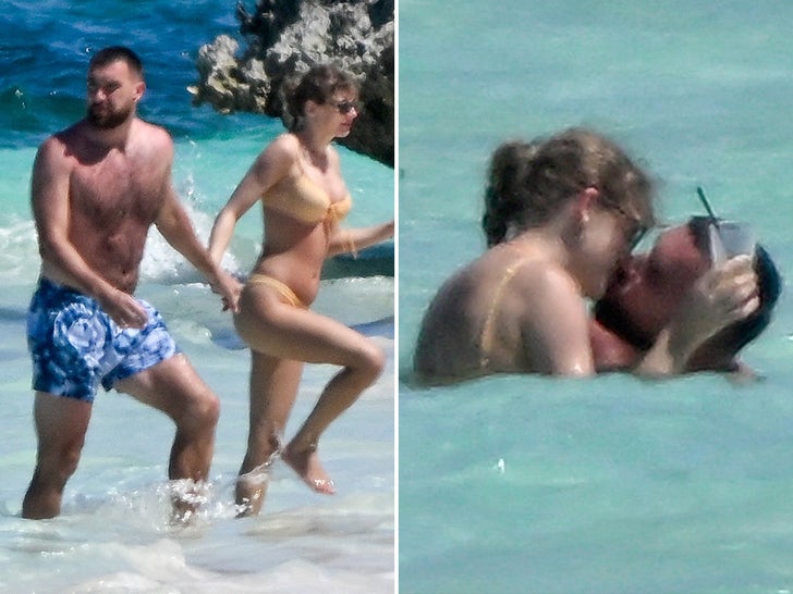 Taylor And Travis Vacay In The Bahamas
