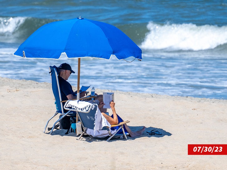 joe biden spiaggia di Rehoboth