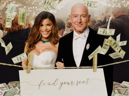 lauren sanchez and jeff bezos wedding guest list cost getty 1