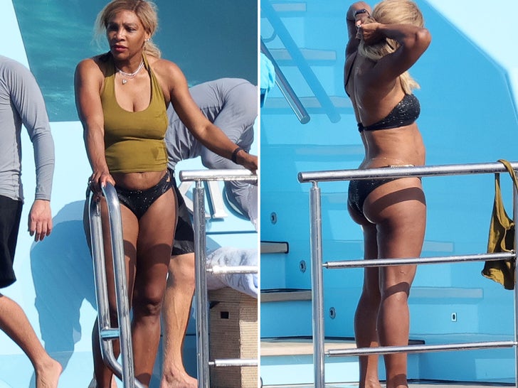 Serena Williams Serves Up Summer Bod In Bikini Bottoms On Yacht