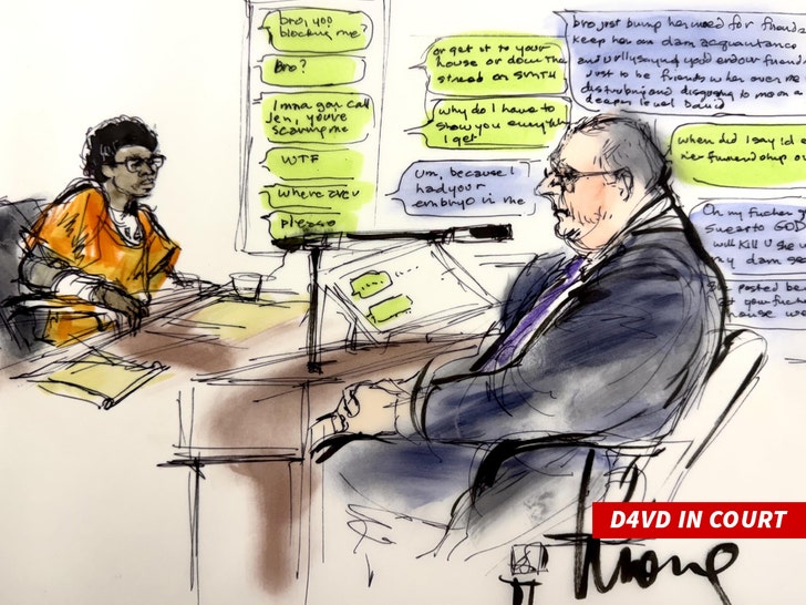 D4vd in court today Backgrid-Mona Shafer Edwards