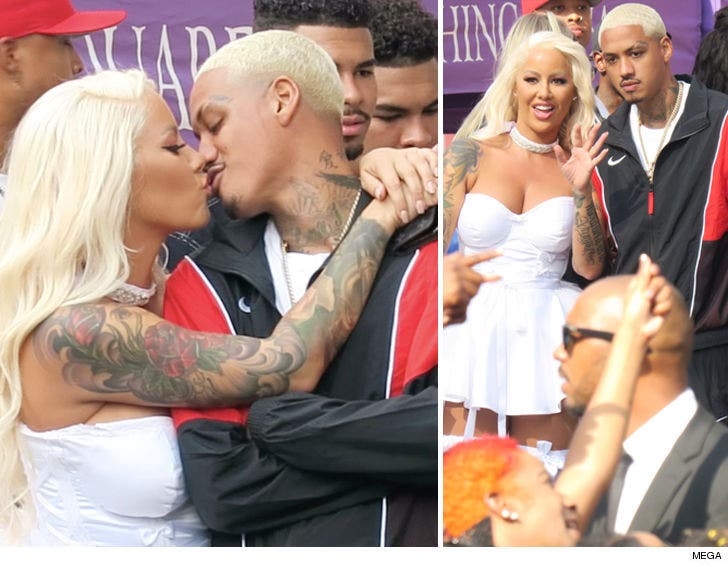 Amber Rose Dating Tyga's Best Friend 'AE,' Tyga and Blac Chyna Approve