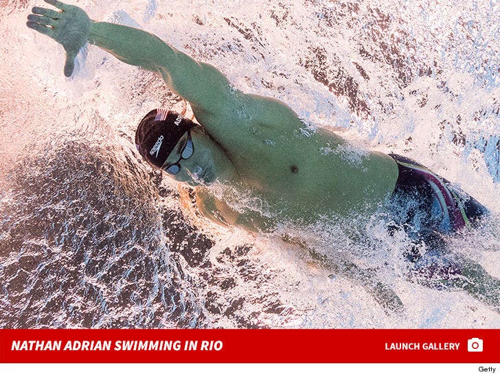 Nathan Adrian Swimming in Rio Olympics