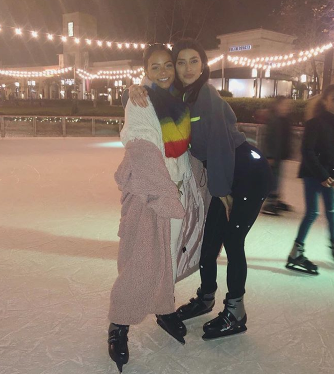 Nicole Williams and Christina Milian