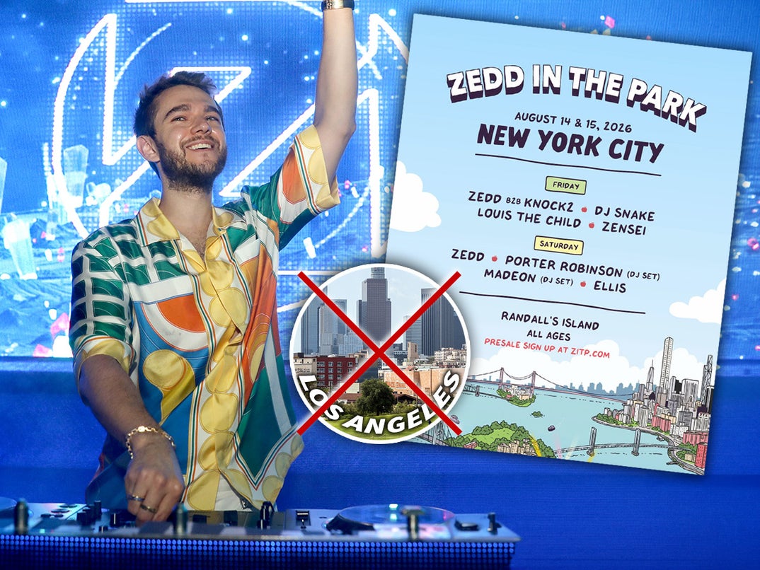 DJ Zedd is expanding his signature event, 