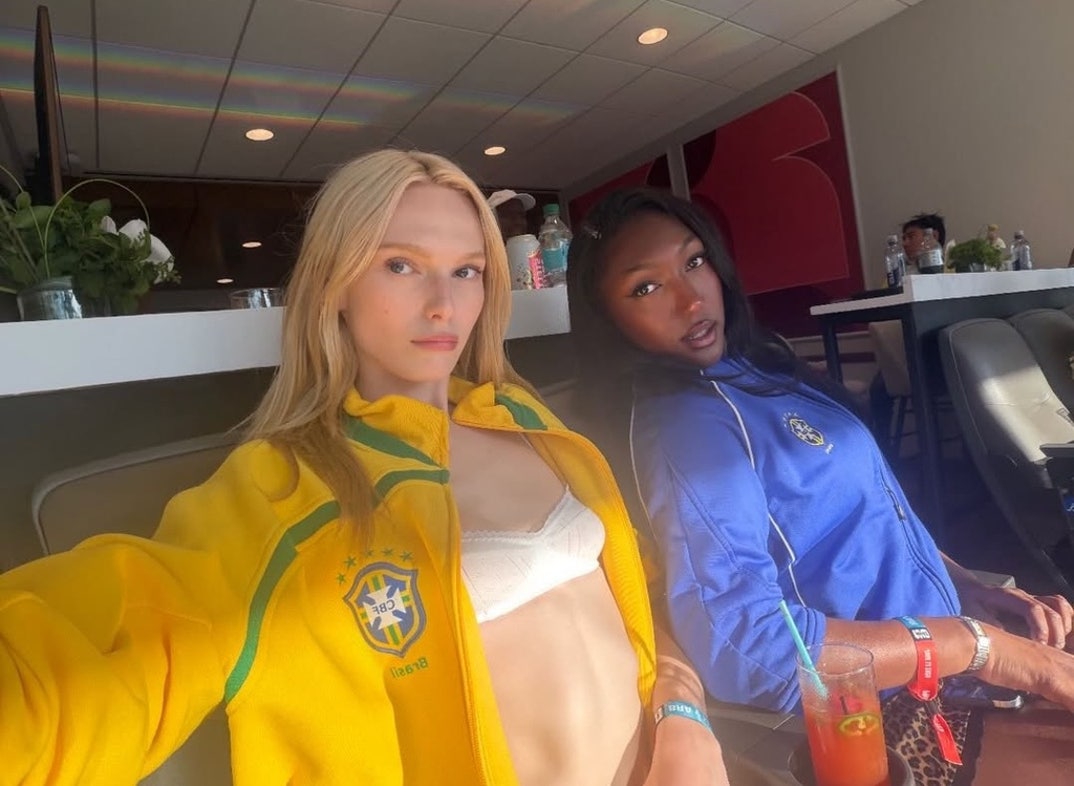 Alex Consani and Isan Elba
