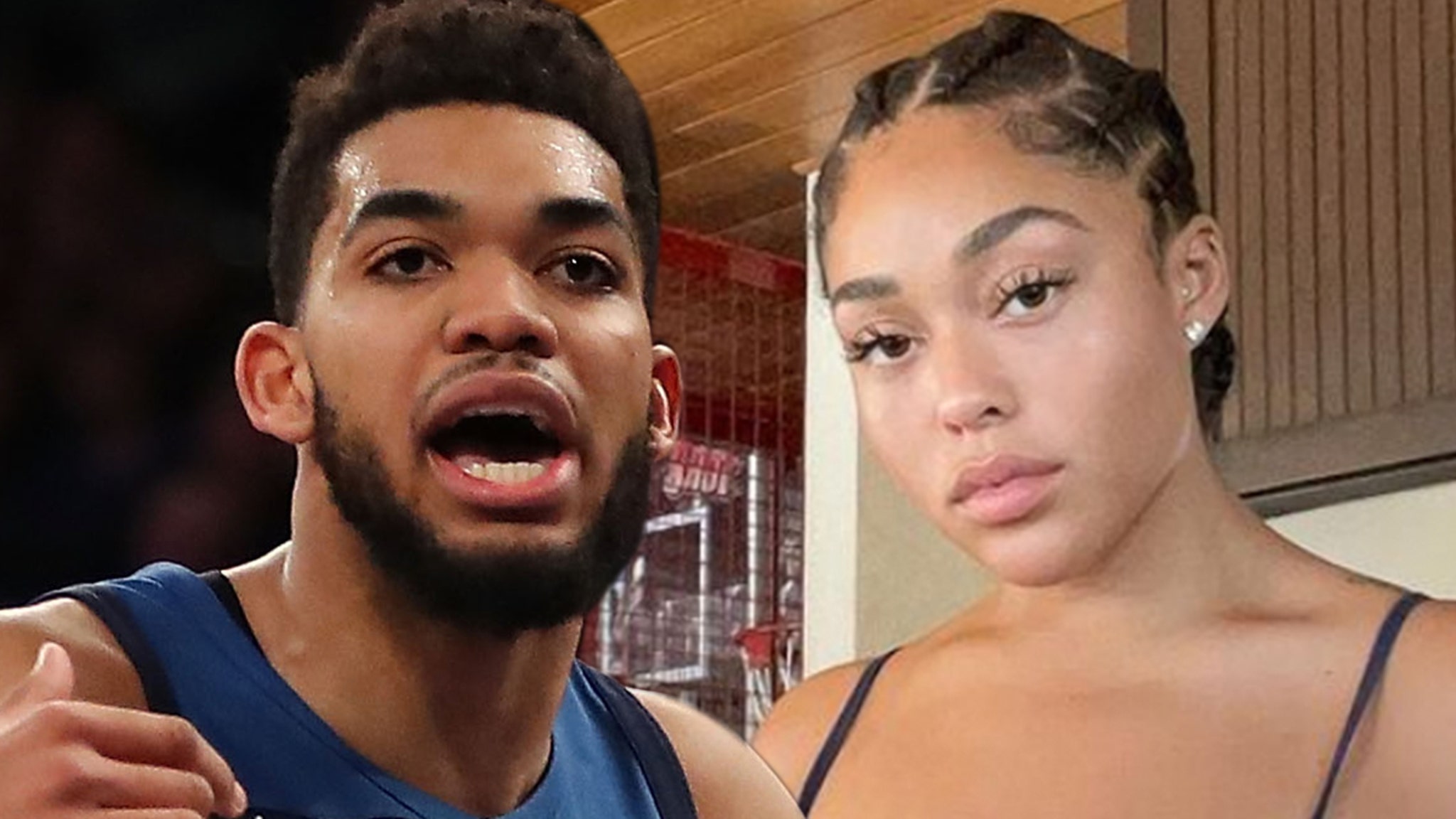 Karl-Anthony Towns defends Jordyn Woods amid plastic surgery rumors