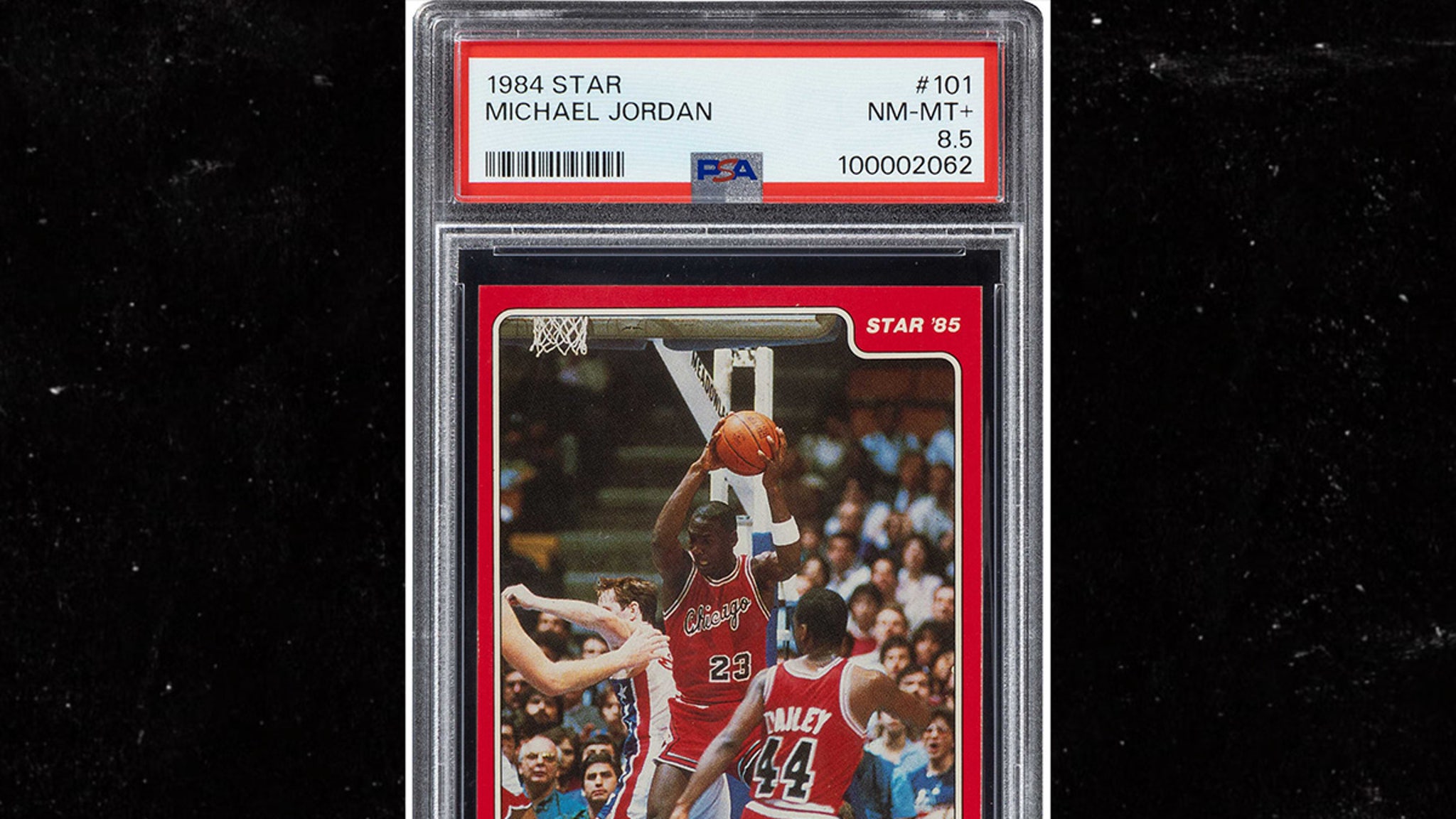 Michael Jordan Rookie Card, Complete W/ Bulls Team Set, Hits