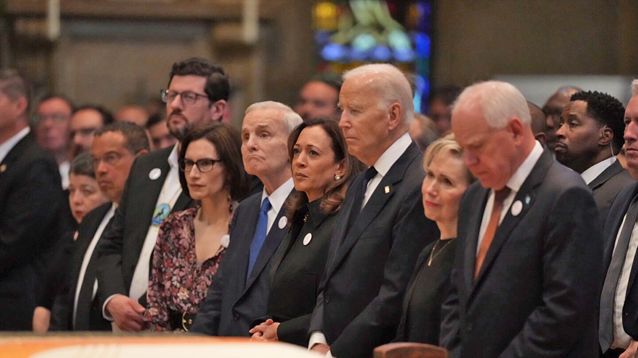 Joe Biden, Kamala Harris Pay Respects at Funeral For Slain Minnesota Lawmaker