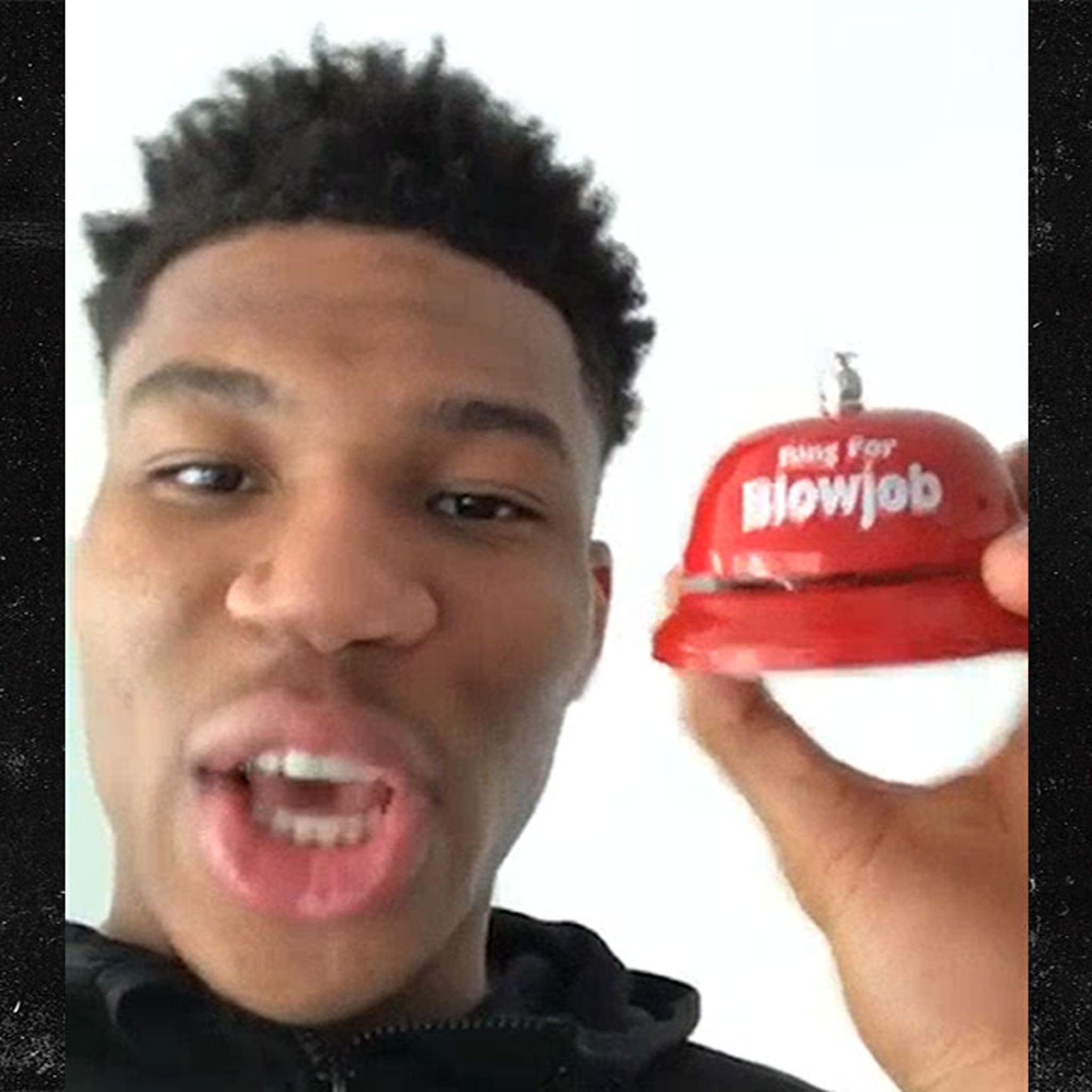 Giannis Antetokounmpo Check Out My New Sex Bell, Im a Freak in the Sheets! pic