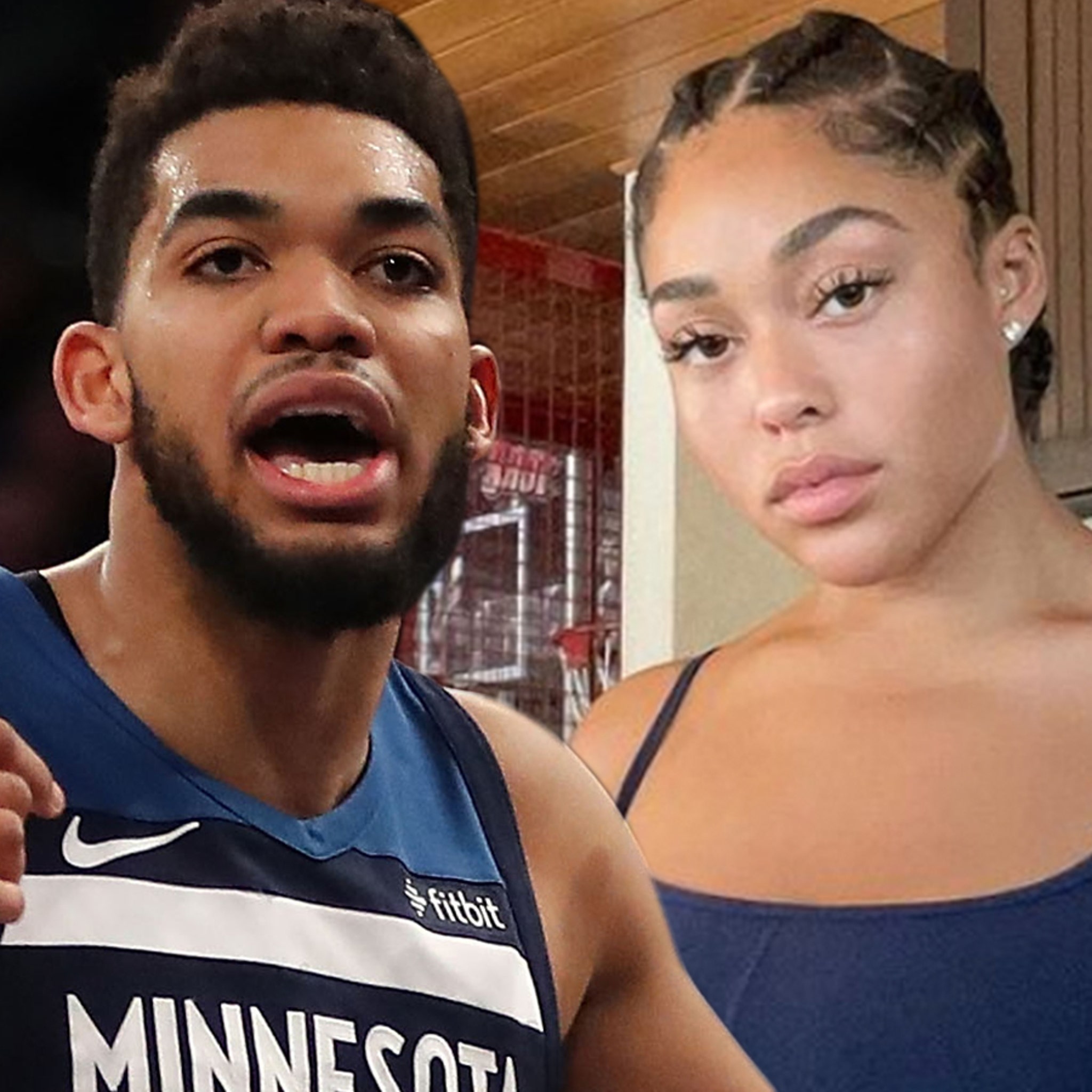 Jordyn Woods and Karl-Anthony Towns Pictures