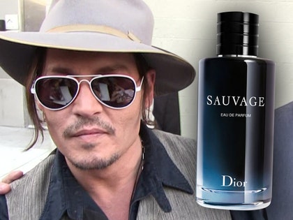 0808 johnny depp Dior Sauvage tmz comp