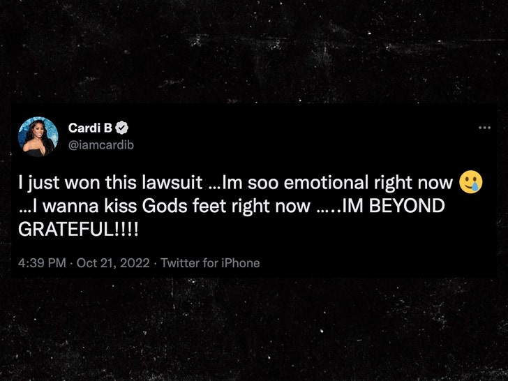 Cardi B Wins Legal Battle Over Mixtape Cover Art