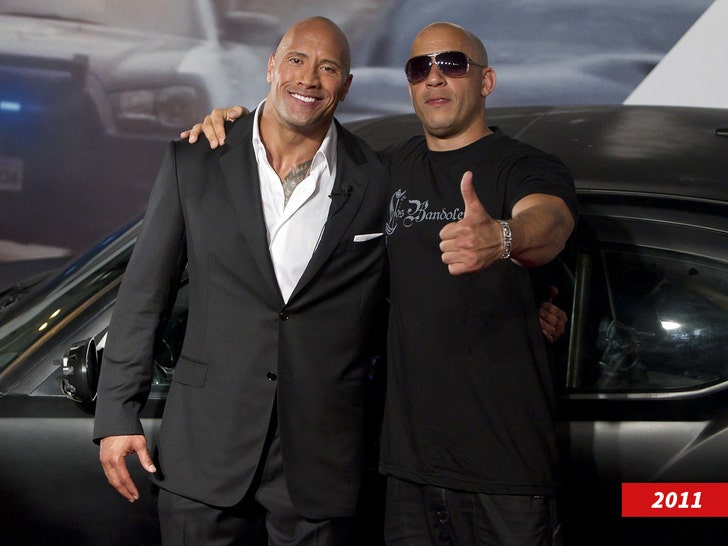 Dwayne Johnson, Vin Diesel ile Feudu Bitirdi, 'Hızlı ve Öfkeli'nin Dönüşünü Onayladı
