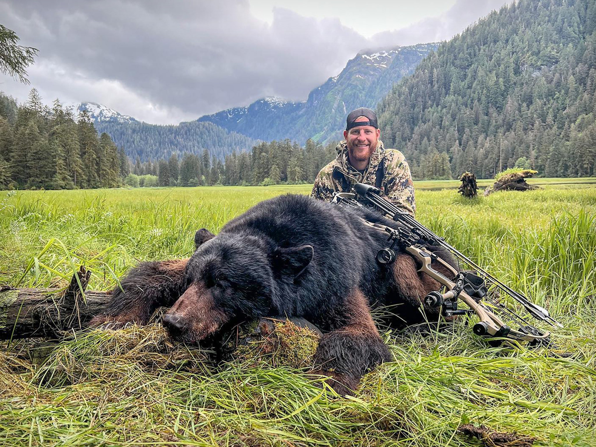 Carson Wentz Hunts Black Bear W/ Bow In Alaska, Animal Lovers Pissed