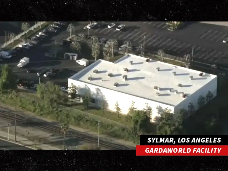 Gardaworld facility in Sylmar, Los Angeles
