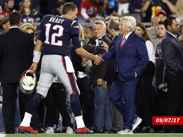 tom brady robert kraft