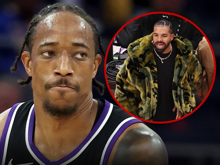 Rapper Drake beefs with NBA star DeMar DeRozan at Raptors game, appears to call him 