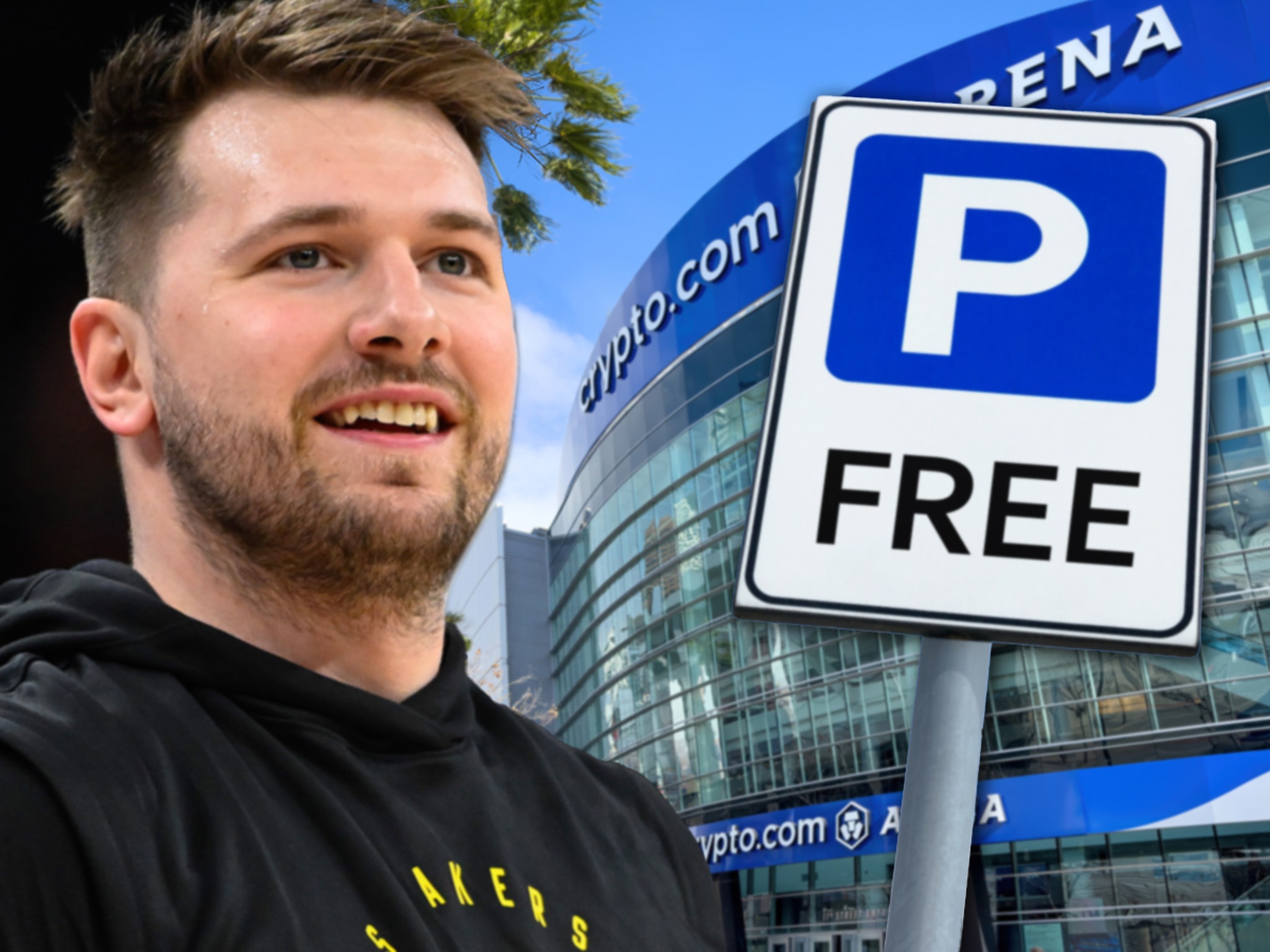 Luka Doncic Gifts Fans Free Parking Outside Arena For Lakers Vs. Mavs Game