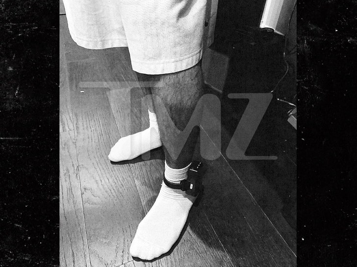 El monitor de tobillo de Robert Cosby