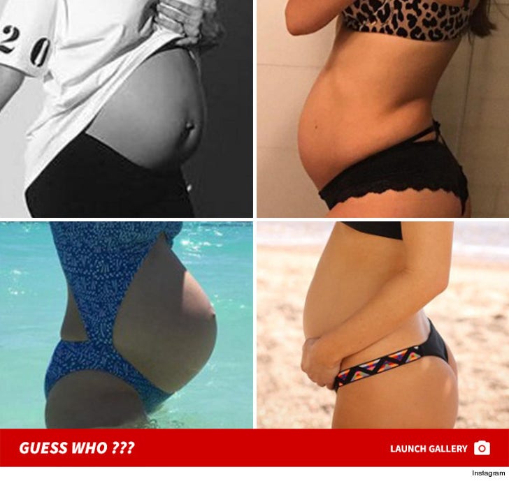 Celebrity Baby Bumps -- Guess the Pregnant Bellies!
