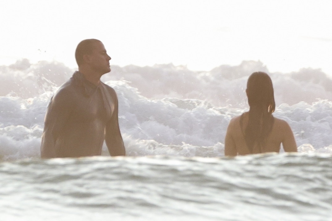 Channing Tatum PDA GF Beach 6
