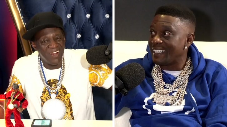 Flavor Flav y Boosie Badazz Squash Beef, podcast juntos