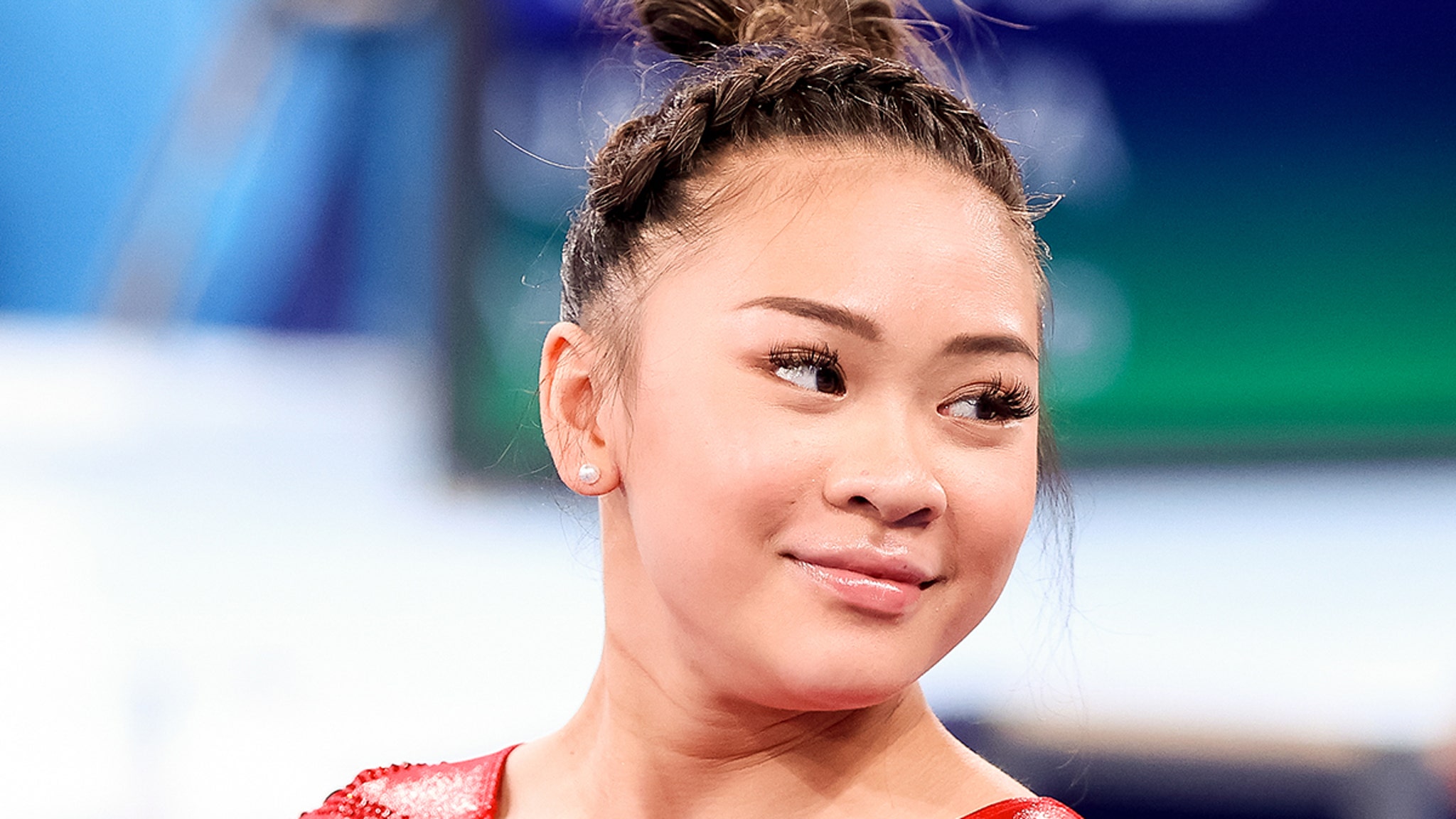 USA's Suni Lee Wins Gold In Gymnastics All-Around, Biles Cheers From Stands