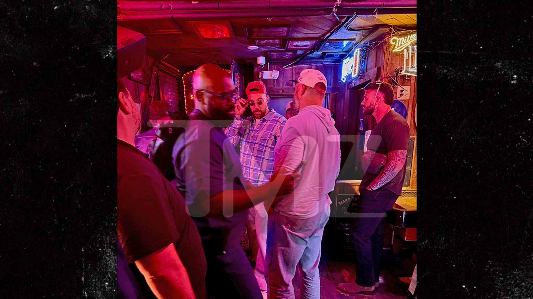 Kelce's Wild West Hollywood Bachelor Bash! Unseen Pic Surfaces!