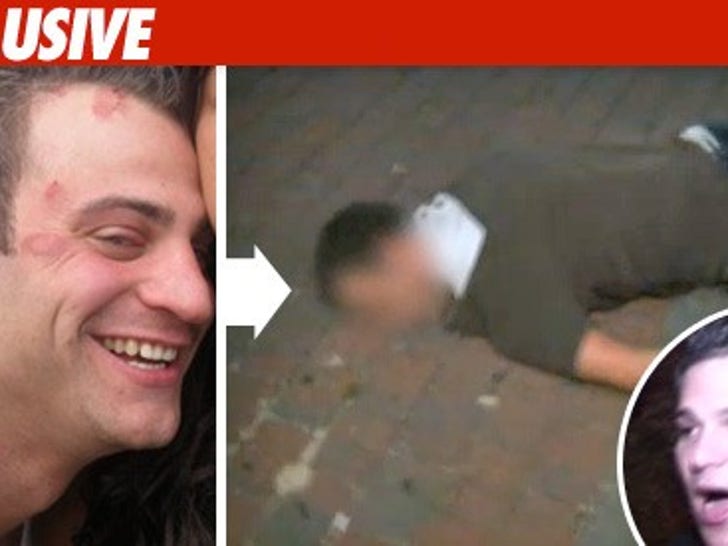 'Jersey' Knockout Victim -- One Huge Racist