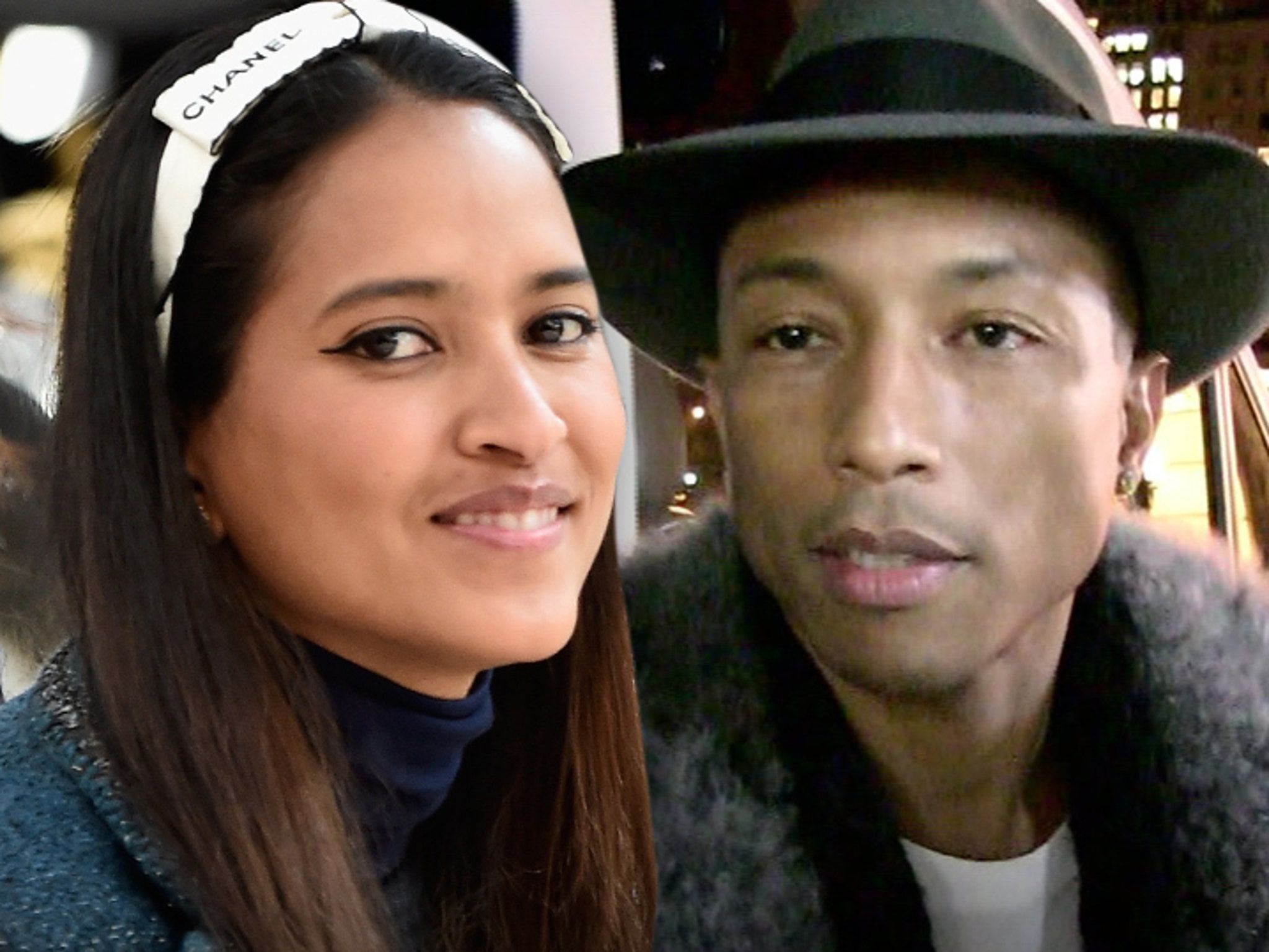 Pharrell's Wife Wants Excess Letter Outta Her Name