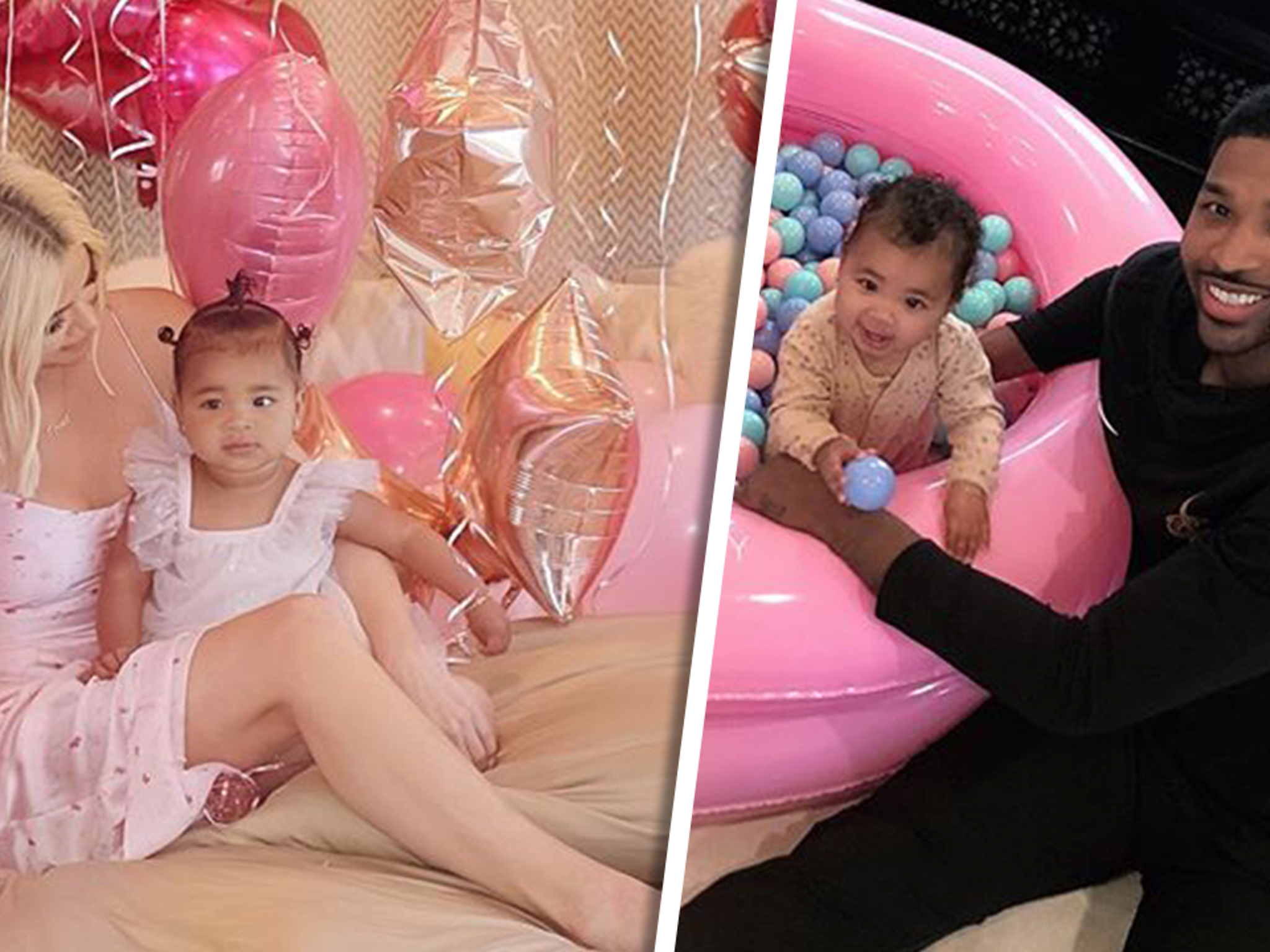 Khloé Kardashian Shares First Photos of Tristan Thompson with Both Kids in  Birthday Tribute