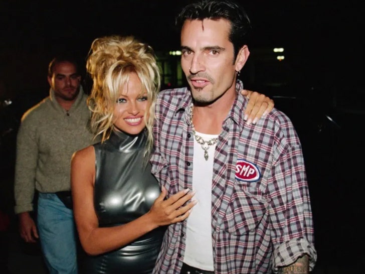 Tommy Lee and Pamela Anderson -- Happier Times