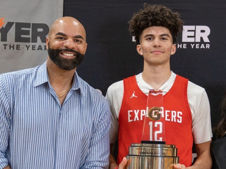 Carlos Boozer's Son, Cameron, Wins Gatorade Player of the Year Award