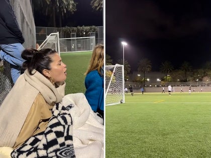 Selena Gomez Shouts Out She's Single At Soccer Players