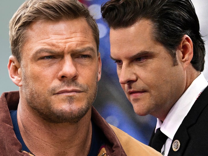 Matt Gaetz Alan Ritchson