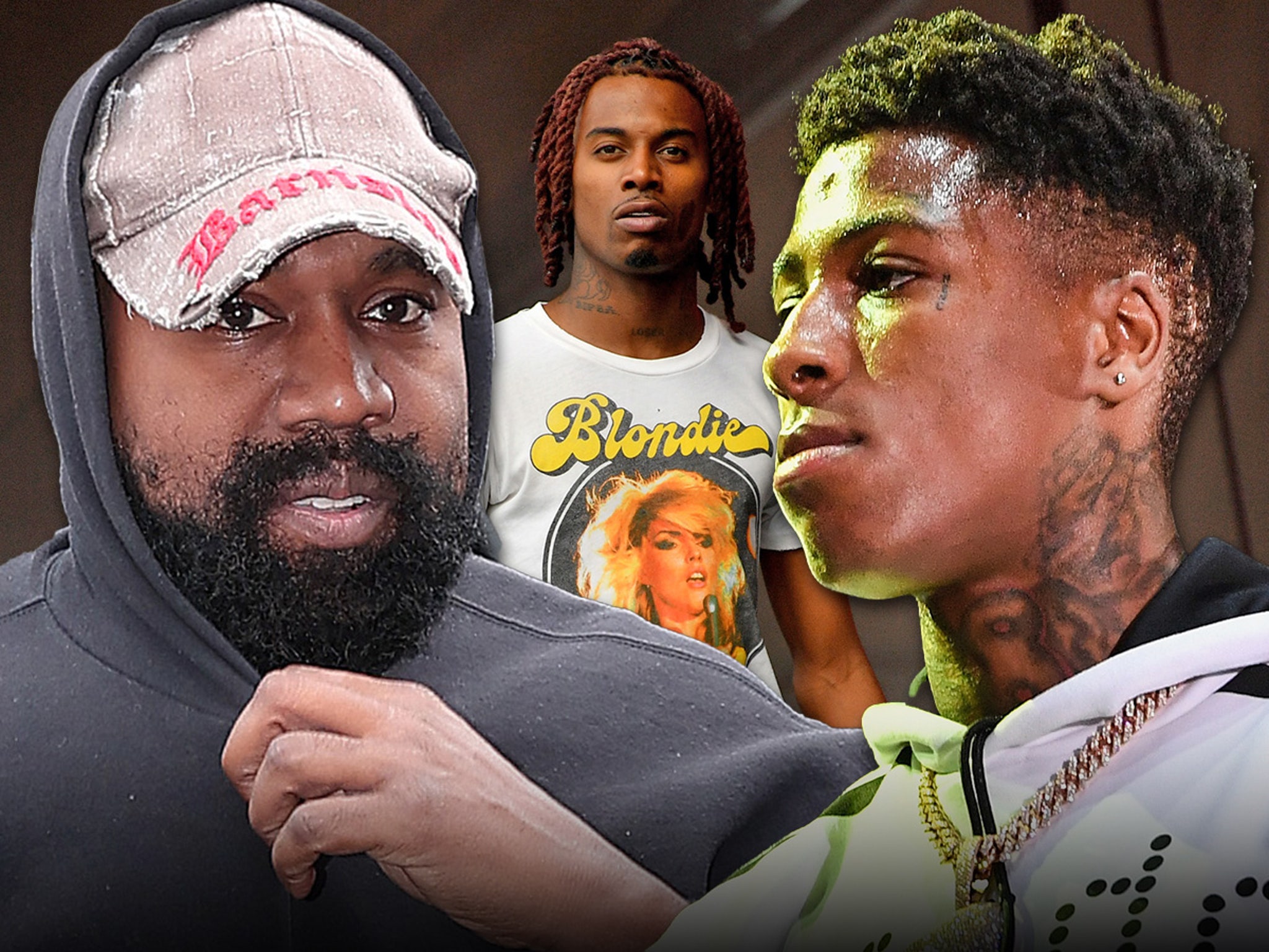 Playboi Carti & Kanye West at Odds Over NBA YoungBoy Feature