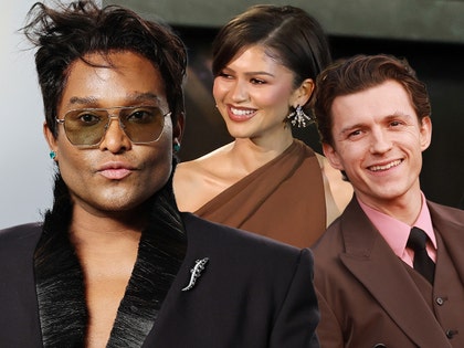 law roach zendaya tom holland getty 1