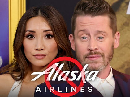 brenda song macaulay culkin alaska airlines main getty