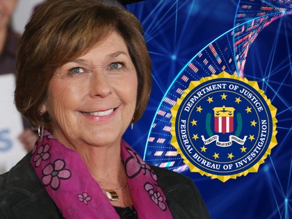 nancy guthrie with an fbi logo and some DNA getty